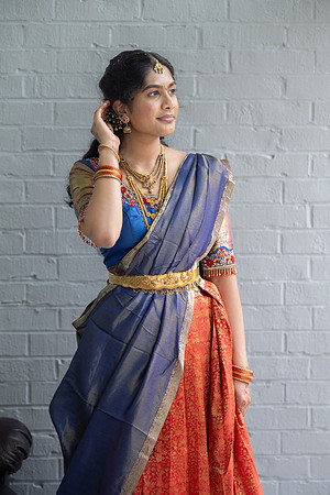 Harika Half Saree 0246